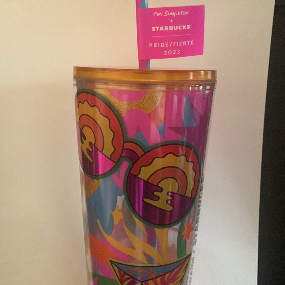 Starbucks 2023 Tim Singelton Pride Collection Venti Tumbler